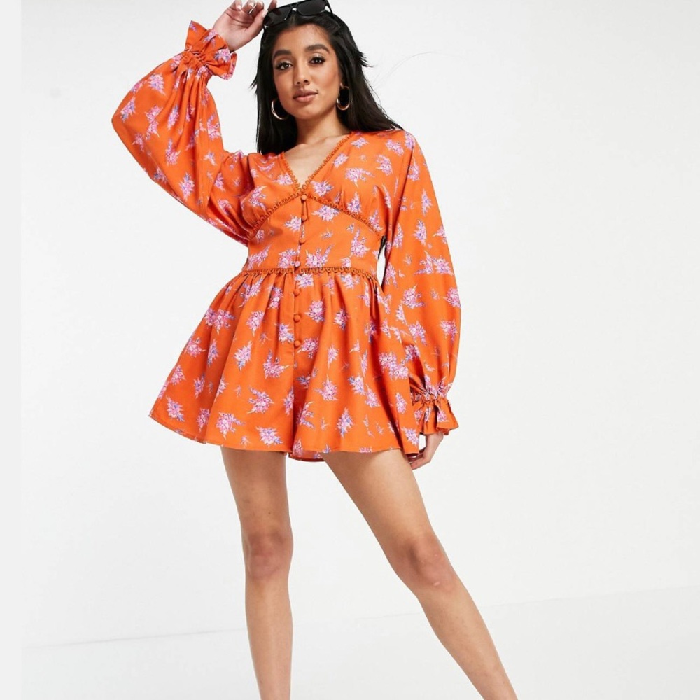 ASOS Floral Romper